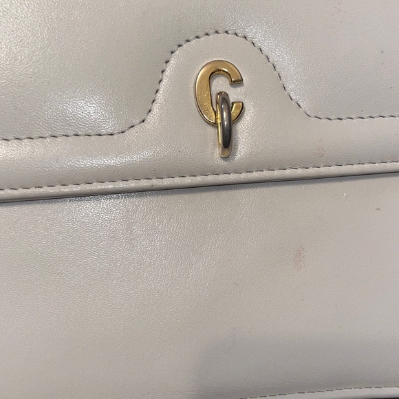 Vintage Christian Dior White Shoulder Bag - Picture 2 of 12